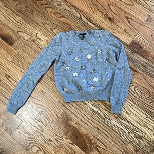 Forever 21 jeweled sweater